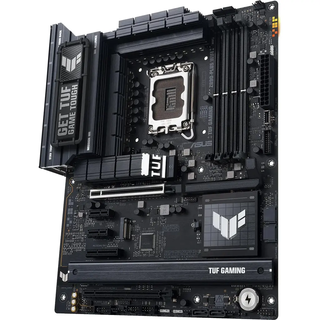 Материнська плата Asus TUF Gaming Z890-PLUS WIFI s1851 Z890 4xDDR5 M.2 DP HDMI Wi-Fi BT ATX - фото 5