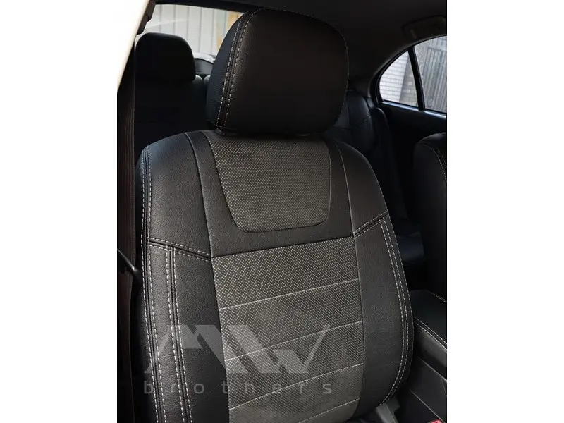 Авточохли модельні MW Brothers для Mitsubishi Lancer X Sportback c 2008 - фото 5