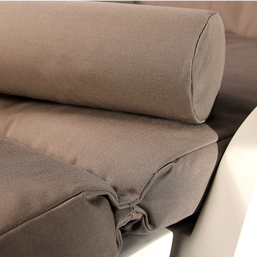 Матрас для шезлонга Ost-Fran Confort серо-бежевый 2739, 196x60x8 см. - фото 3