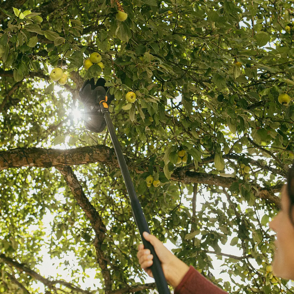 Ручка телескопічна алюмінієва Fiskars OneClick M, 119–174 см (1080671) - фото 3