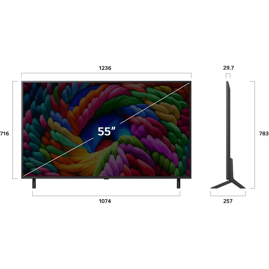 Телевізор LG AI 90 55` NanoCell Ultra HD 4K (55NANO90A6B) UA [137343] - фото 11
