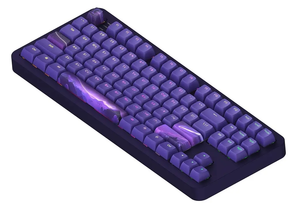Клавіатура Dark Project ALU87 Celestial Violet (DPKB_CELESTIAL_87_ANSI_UA) - фото 4