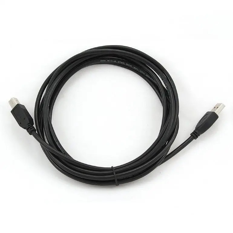 Кабель Cablexpert USB - USB Type-B V 2.0 (M/M), 3.0 м, черный (CCP-USB2-AMBM-10) - фото 3