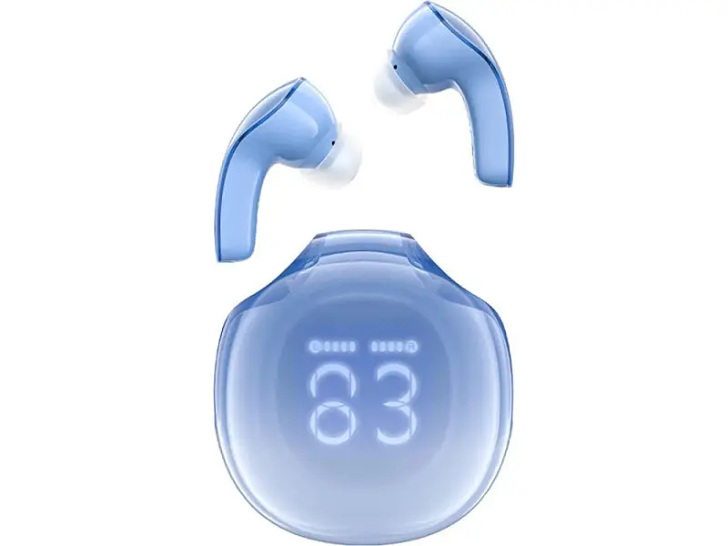 Навушники Acefast T9 Crystal Glacial Blue (6974316282525)