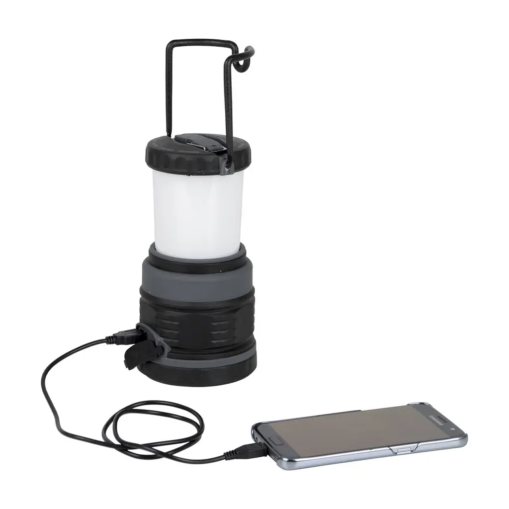 Ліхтар Bo-Camp Delta High Power LED Rechargable 200 Lumen Black/Anthrac (5818891) - фото 2