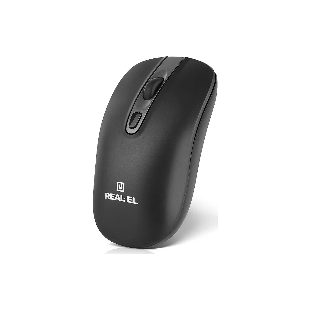 Мишка REAL-EL RM-350W Wireless Black/Gray (EL123200043) - фото 3