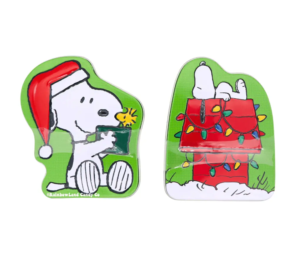 Цукерки Boston America Snoopy Christmas Candy Tin 1шт, 34г - фото 3