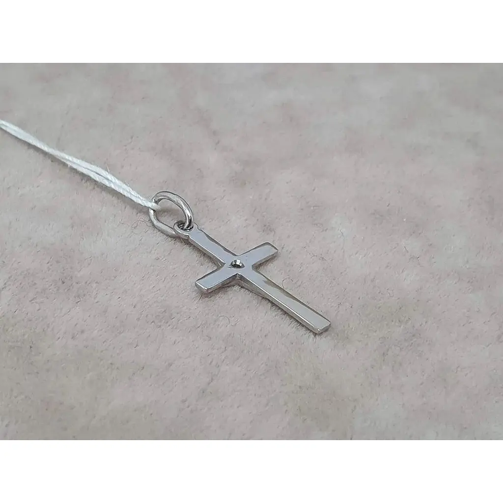 Золотой крестик Гаразд с бриллиантами. 304057Б - фото 5