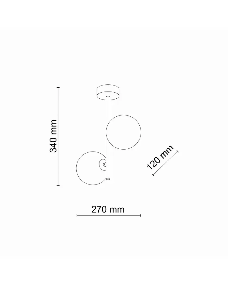 Люстра Tk Lighting 6706 Estera G9 2x6W IP20 - фото 3