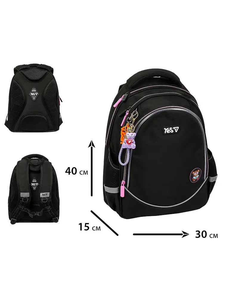 Рюкзак шкільний YES S-116М Glow in Style (550501) - фото 3