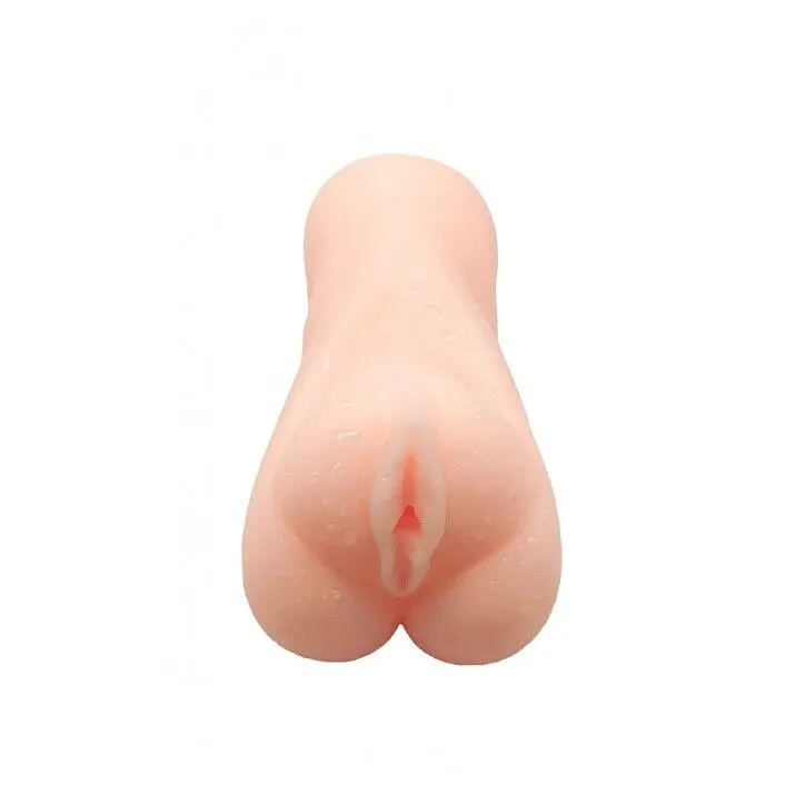 Мастурбатор-вагіна Wooomy Squeeezy Masturbator Vagina, м’які відкриті губи, 13,2х5,4 см - фото 2