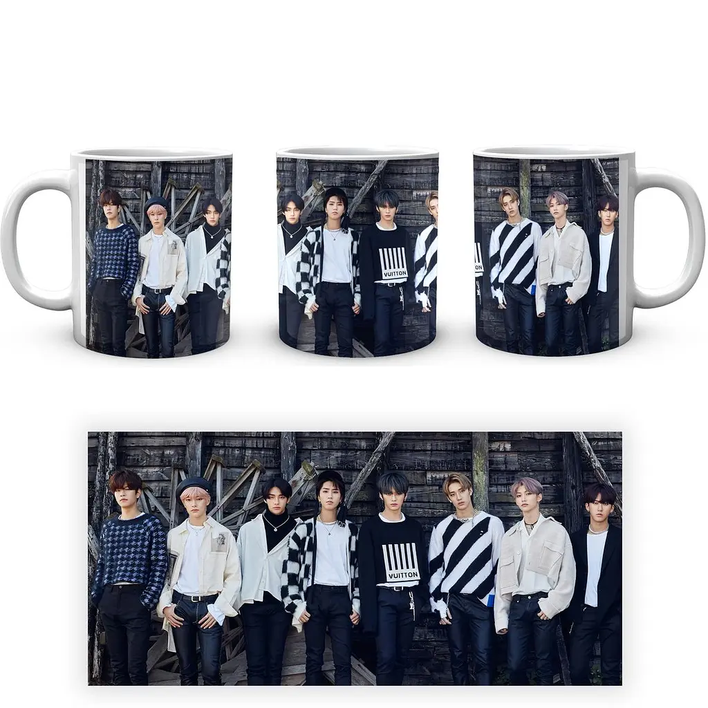 Кухоль GeekLand Stray Kids SKZ 2.30 330 мл білий - фото 4