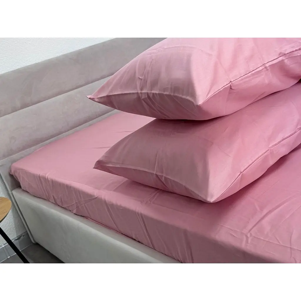 Наволочка Ecotton Brindal Rose сатин 50х70 см 2 шт. рожева (24738) - фото 2