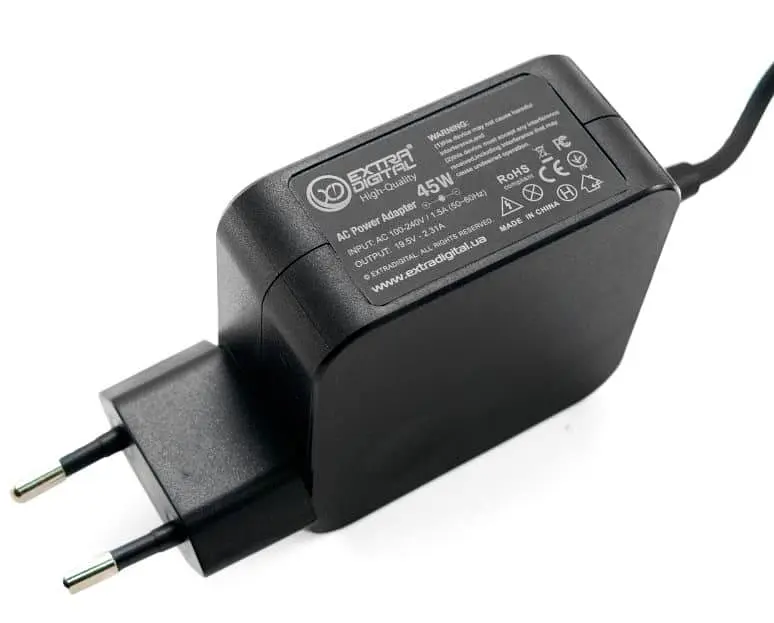 Блок питания для ноутбука Extradigital HP 19.5V, 2.31A, 45W (4.5x3.0) High Quality (PSH3886) - фото 2