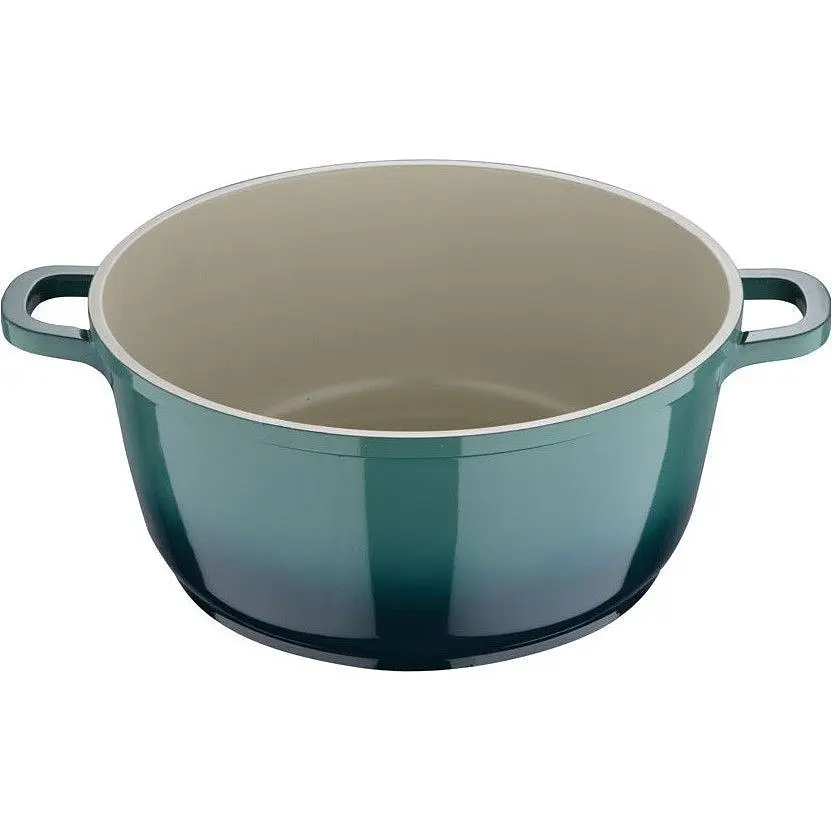 Каструля Bergner Excalibur з кришкою 24 см 4.2 л зелена (BG-36101-GR) - фото 3