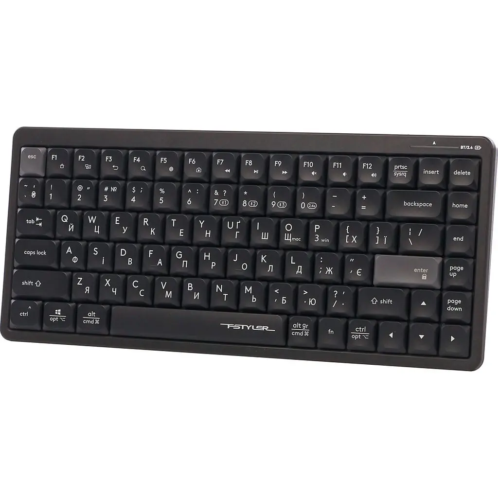 Клавиатура A4Tech Fstyler FBX53C Black [135494] - фото 5