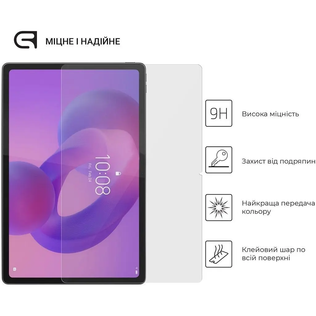 Захисне скло ArmorStandart Glass.CR для Lenovo Idea Tab Plus (ARM90124) [163785] - фото 2