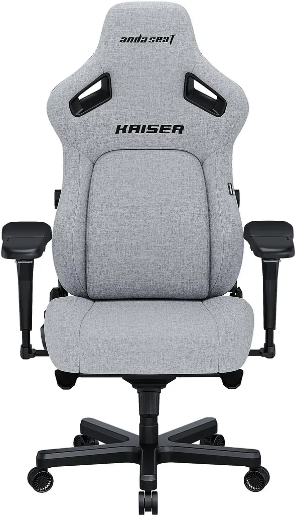 Крісло для геймерів Anda Seat Kaiser 4 Size XL Fabric Gray (AD12YDDC-XLL-20-G-CF) - фото 7
