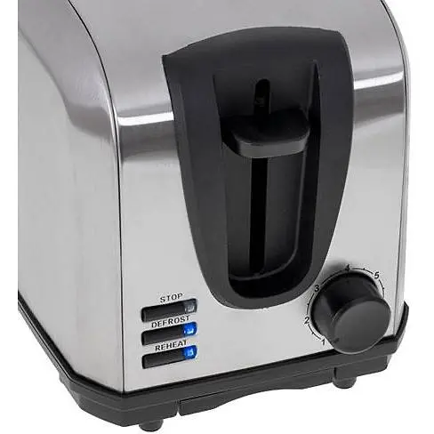 Тостер + підставка для булочок Adler AD 3222 1000 Вт 7 режимів нержавіюча сталь атоотключение - фото 5