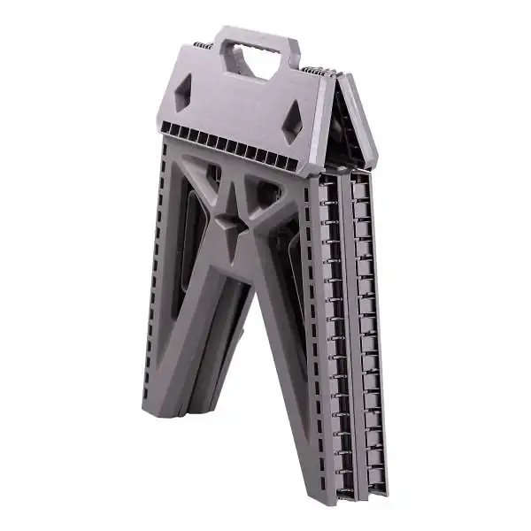 Табурет складной Slow Journey пластиковый серый SJ-0102G - фото 5