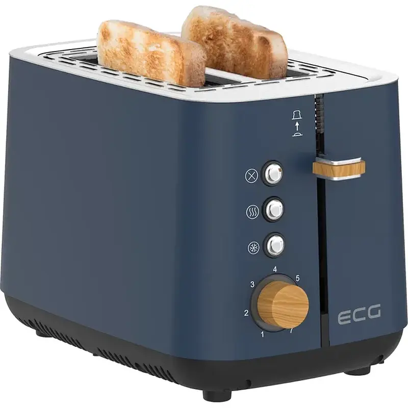 Тостер ECG ST 2768 Timber Petrol - фото 12