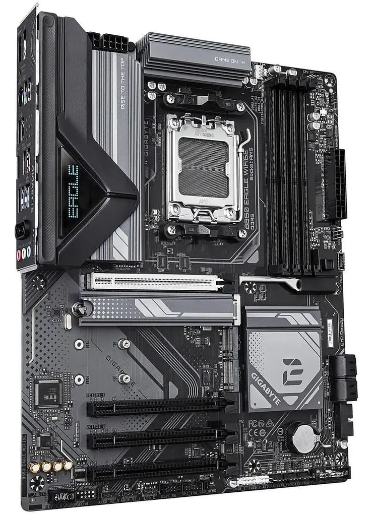 Материнська плата Gigabyte B850 GAMING X WIFI6E (B850 GAMING X WIFI6E) (Socket AM5, AMD B850, Micro-ATX) - фото 2