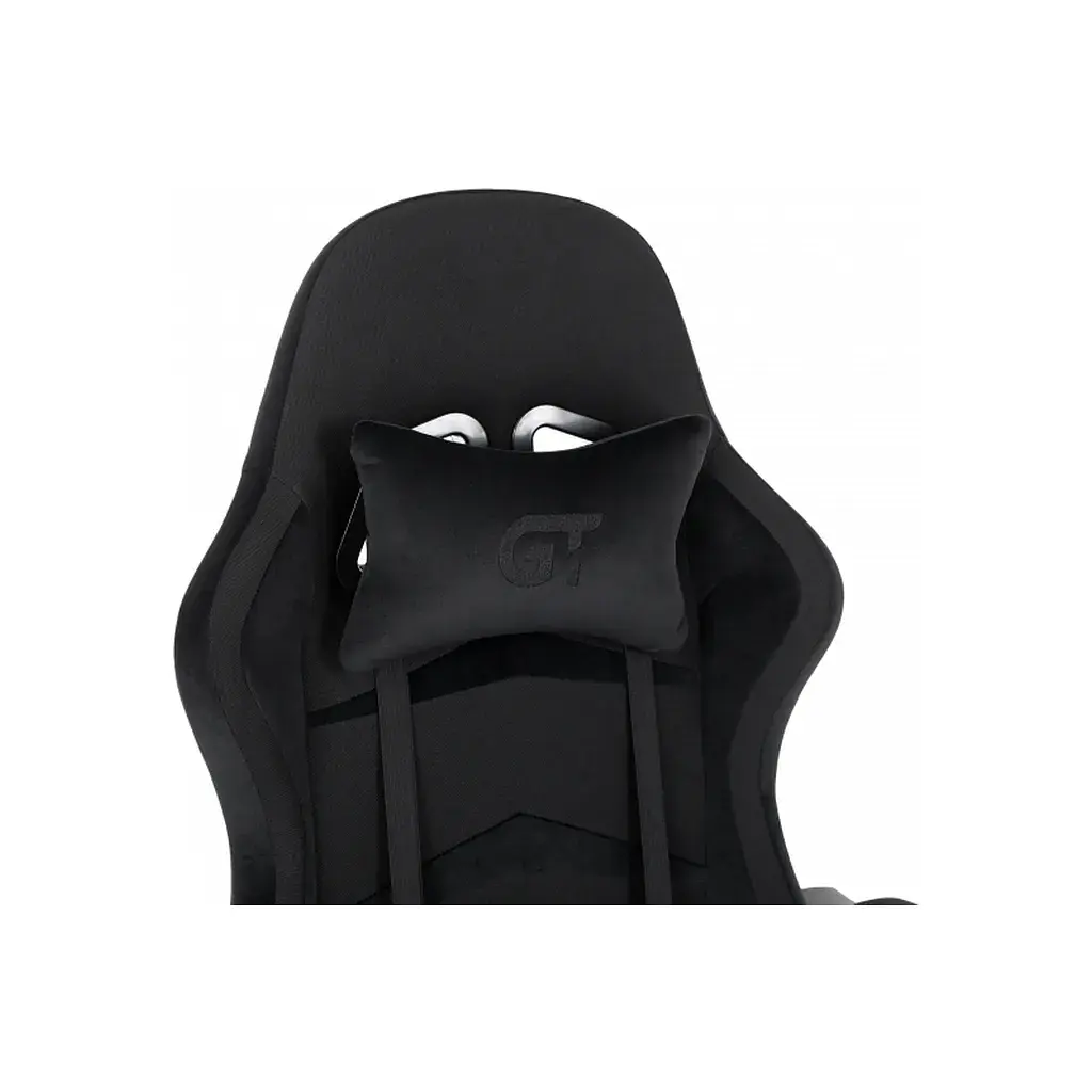 Крісло ігрове GT Racer X-2324 Black Suede (X-2324 Fabric Black Suede) - фото 6