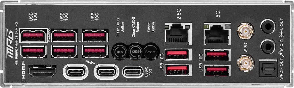Материнська плата MSI Z890 MPG Carbon Wi-Fi LGA 1851 (MPG Z890 CARBON WIFI) Б/В - фото 3
