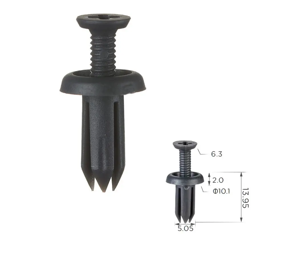Кліпса розпірні Toyota, Kia, Hyundai (90467-05090-B1, 90467-05090, 9046705090) (C1177)