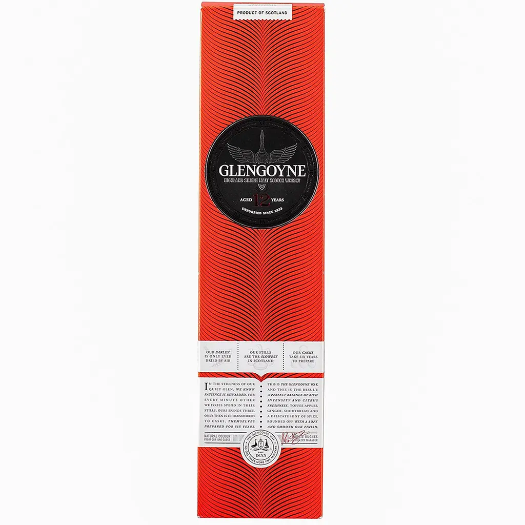 Віскі Glengoyne 12 yo Highland Single Malt Scotch Whisky 43% 0.7 л - фото 4