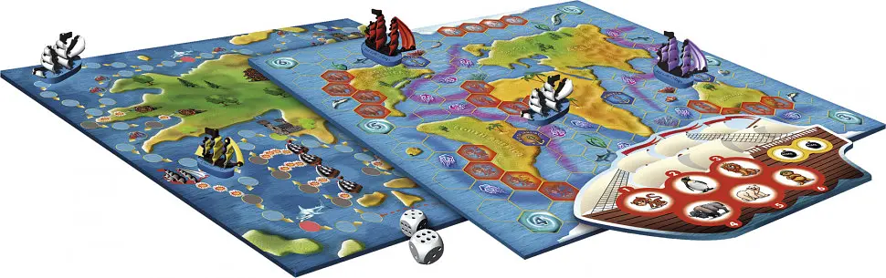 Дитяча настільна гра Bombat Game Зоорегата 800019 Від 4-х років - фото 4