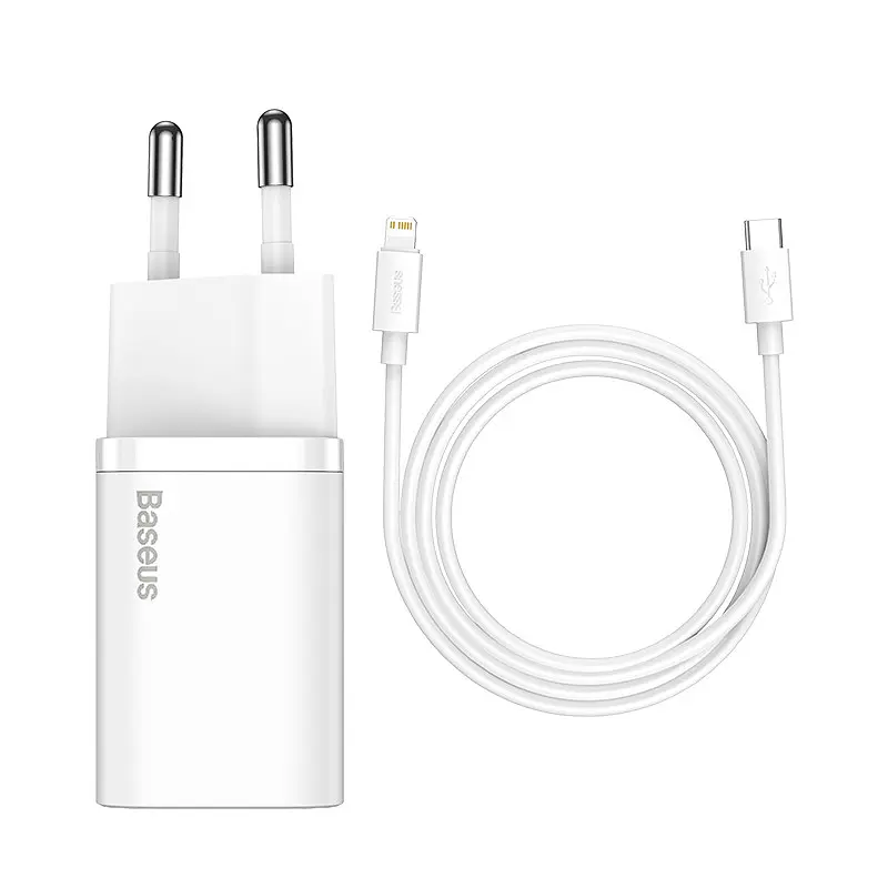 Зарядное устройство Baseus Type-C to Lightning cable Super Si Quick Charger Set - фото 7
