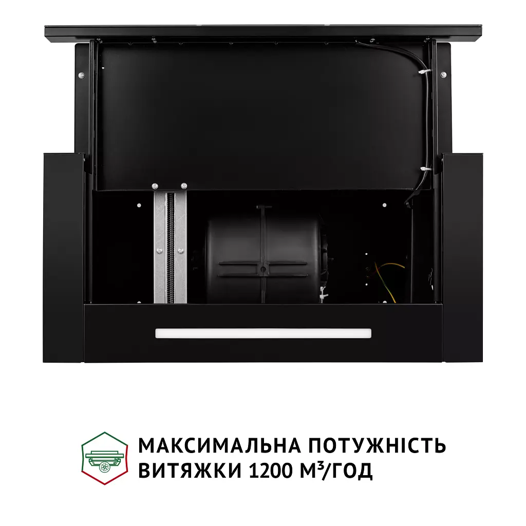 Витяжка телескопічна PERFELLI ISEO 6PWB NERO - фото 11