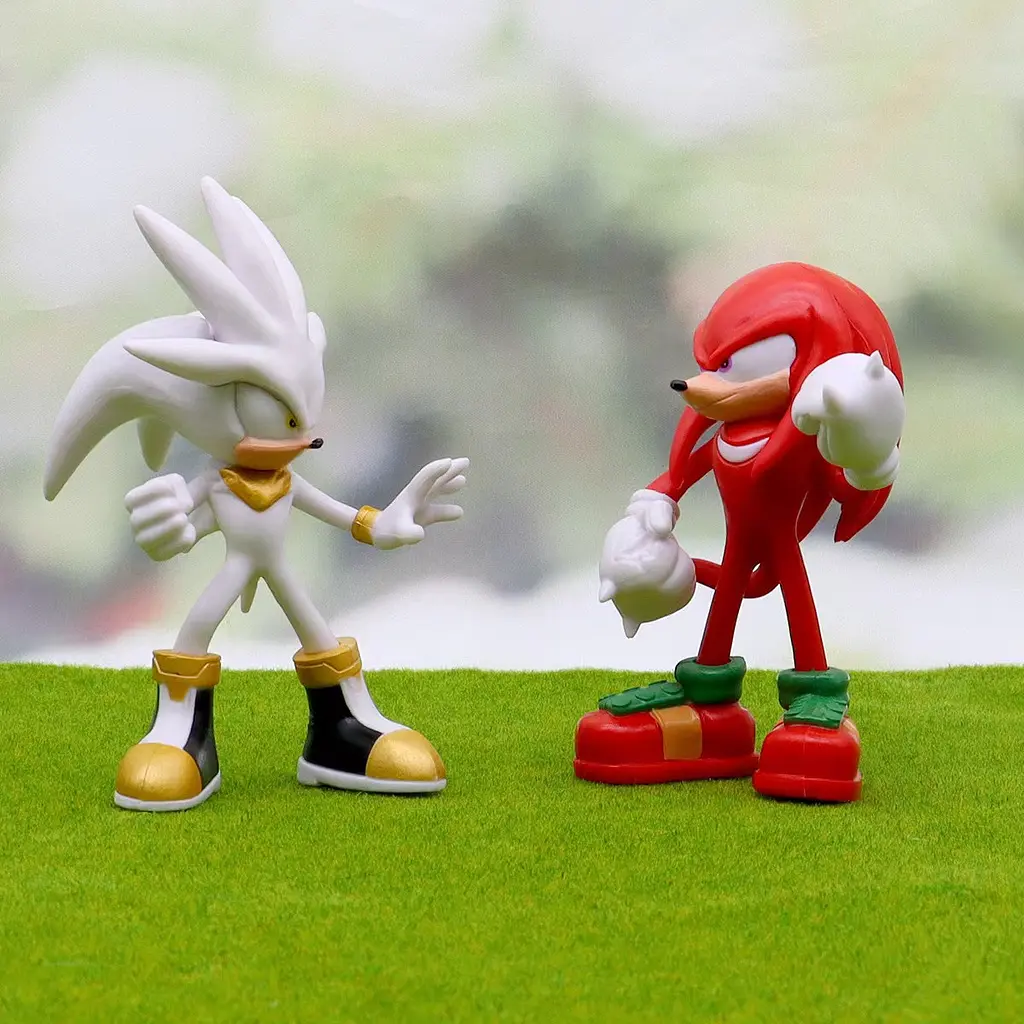 Іграшки фігурки Супер Сонік Sonic The Hedgehog 3 набір 8 шт. - фото 6
