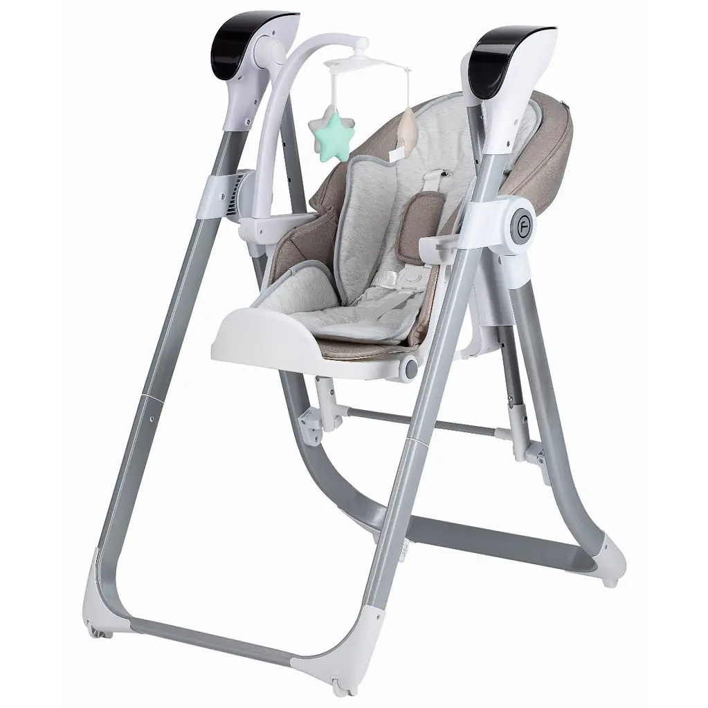Стульчик для кормления FreeON 3 in 1 Oli Deluxe beige (82443) - фото 6