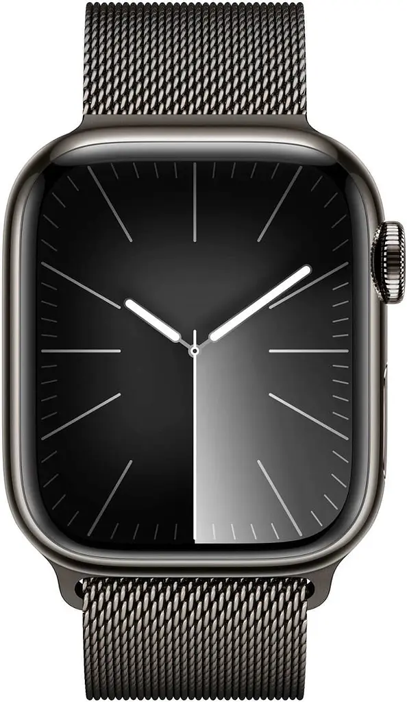 Смарт-часы Apple Watch Series 9 GPS + Cellular 41mm Graphite S. Steel Case w. Graphite Milanese Loop (MRJ43) - фото 2