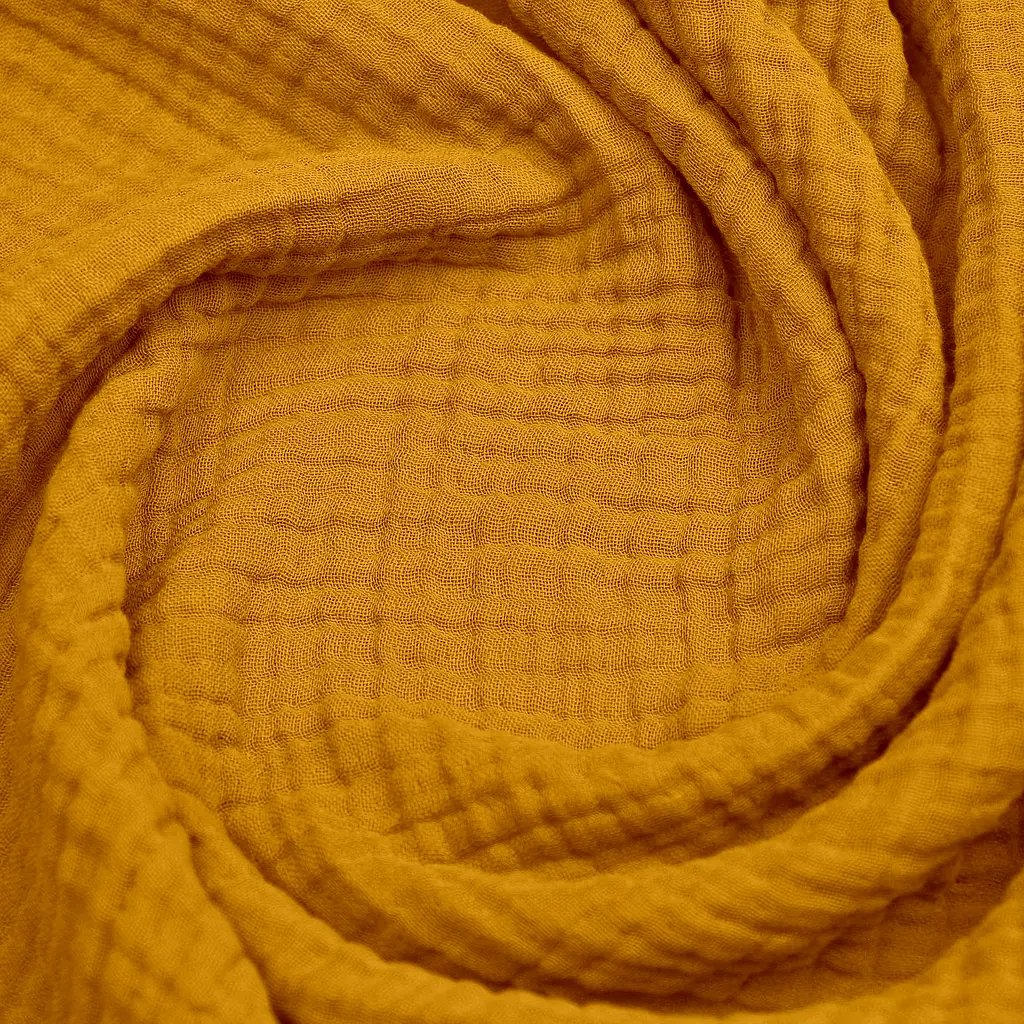 Наволочка Cosas Orange муслінова 50х70 см гірчична (0017Muslin_Orange_50x70) - фото 4