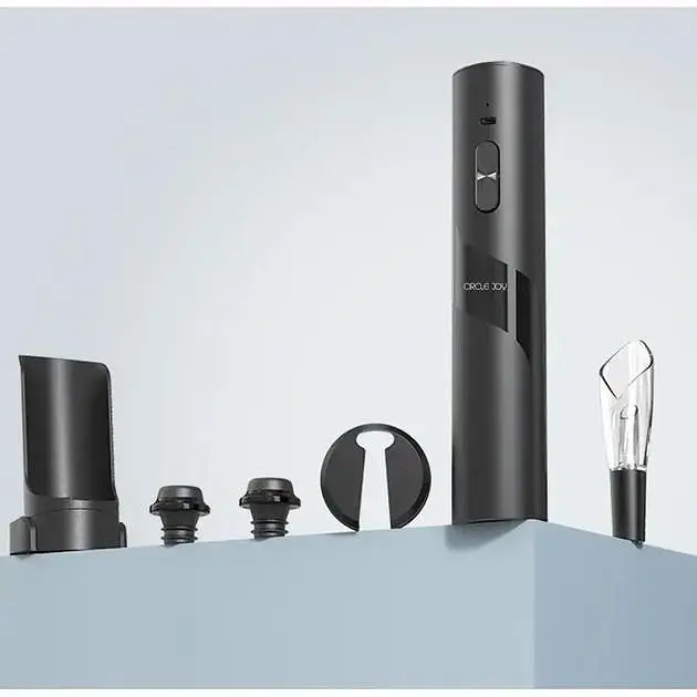 Набор для вина с электроштопором Circle Joy Wine Opener and Preserver Set (CJ-TZ21) - фото 3