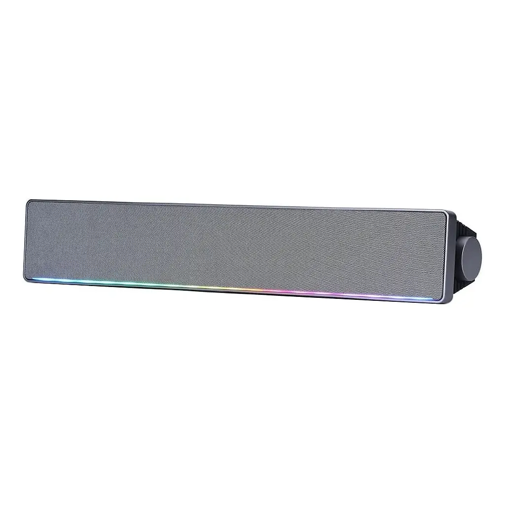 Акустична система HP DHE-6003 RGB Black/Silver (DHE-6003)