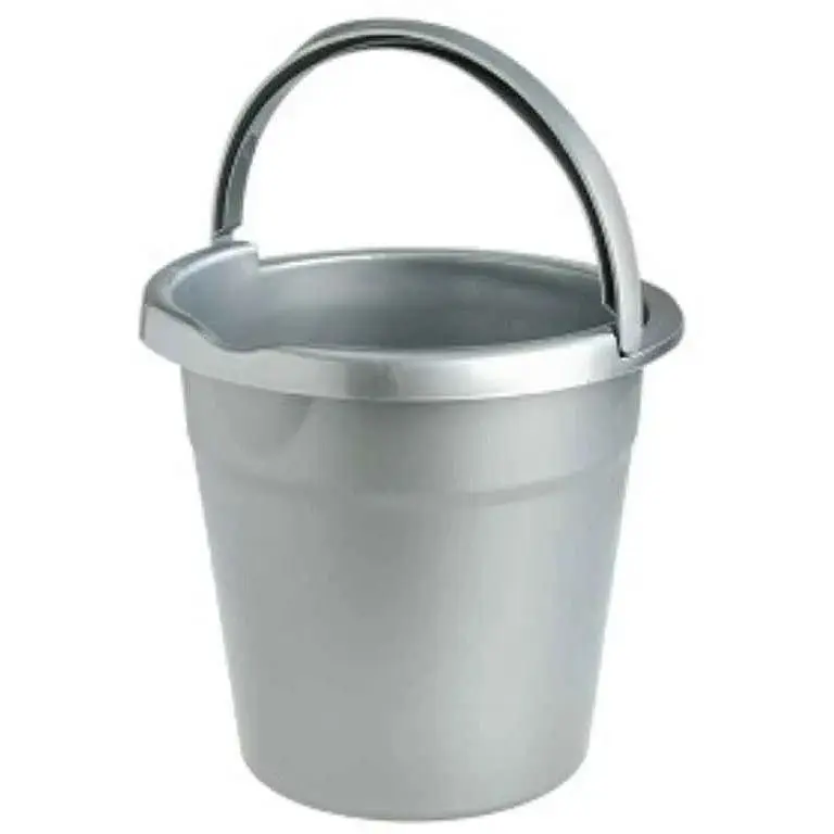Відро пластикове R-PLASTIC 11л мірне з носиком сіре
