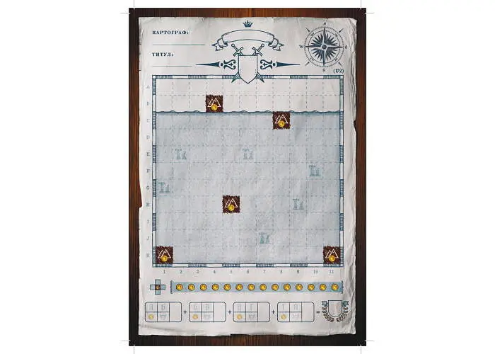 Картографи Ігромаг Набір мап 3 Підземне місто. Глибини Сабека Cartographers Map Pack 3 Undercity Depths of Sabek укр. (8394-3) - фото 5