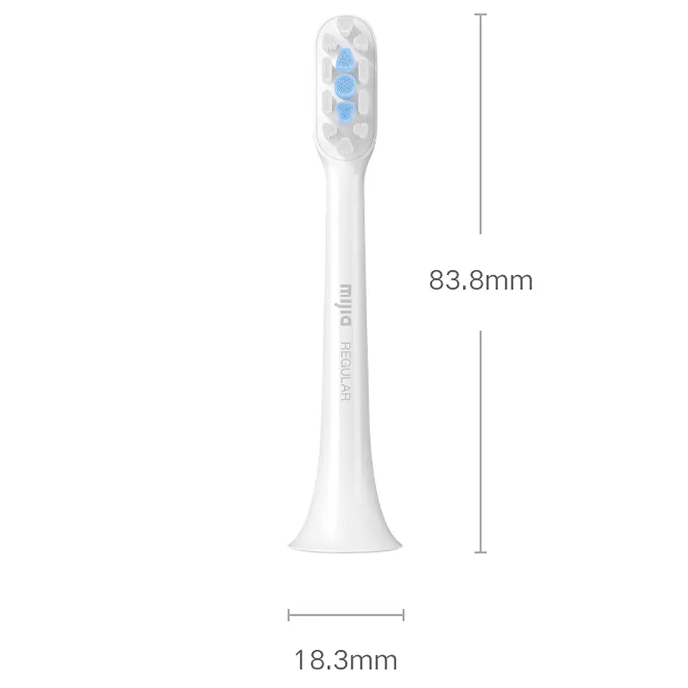 Насадка для зубної електрощітки Xiaomi MiJia T301/T302 Regular (MBS303) 3 шт. - фото 6