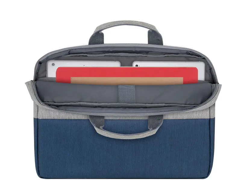 Сумка для ноутбука RIVACASE 7532 15.6 Grey/Dark blue (7532 (Grey/Dark blue)) - фото 5