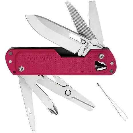 Мультиинструмент Leatherman Free T4 Crimson - фото 2
