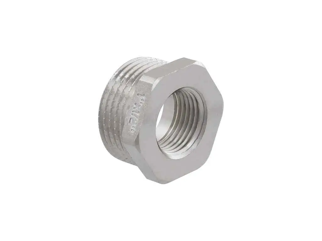 Футорка RAFTEC 1"Зх1/2"В латунь, ЗВ, DN25х15, нікель, F0301 - фото 4