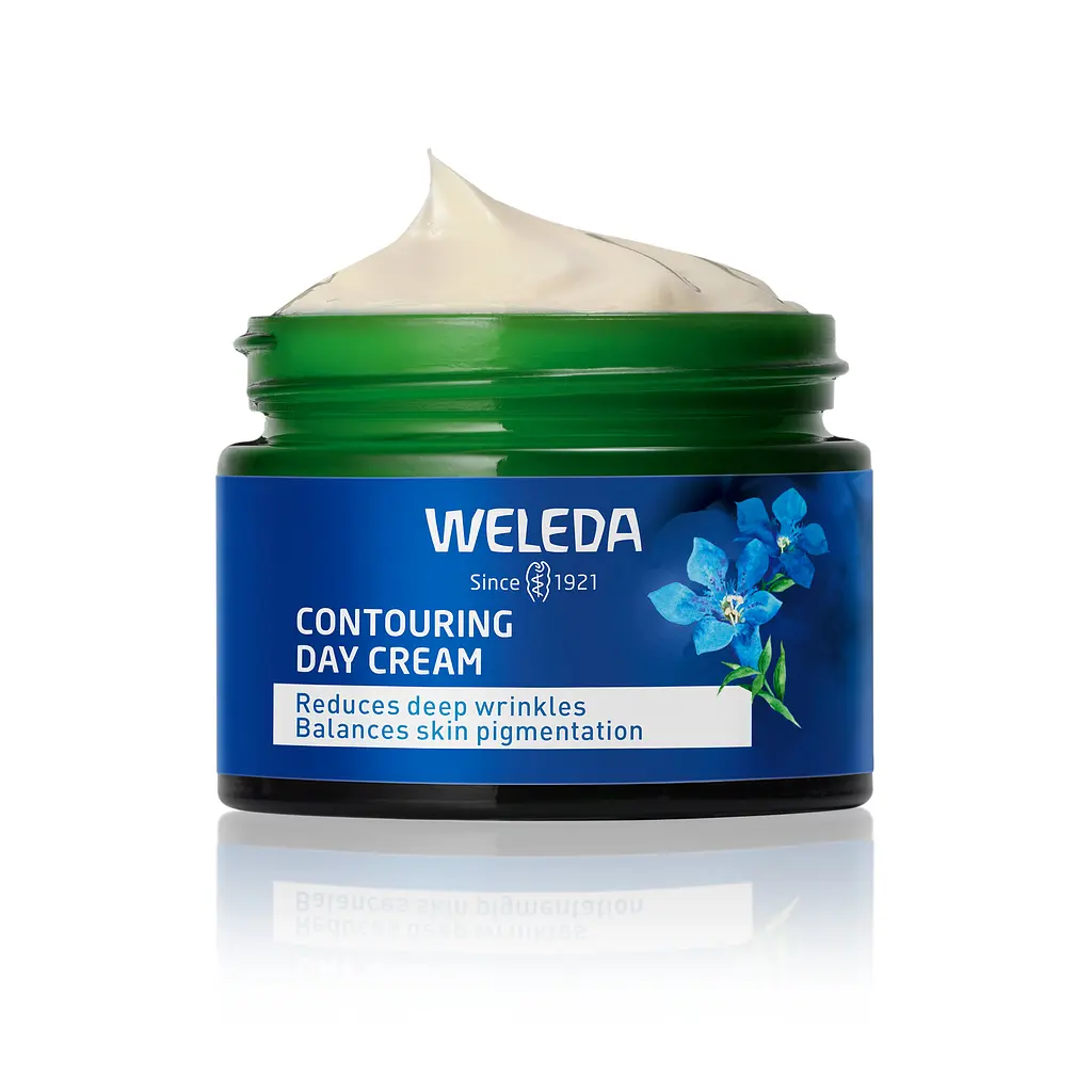 Крем-контур для обличчя денний Weleda Блакитна Джентіана та Едельвейс альпійський 40 мл - фото 2