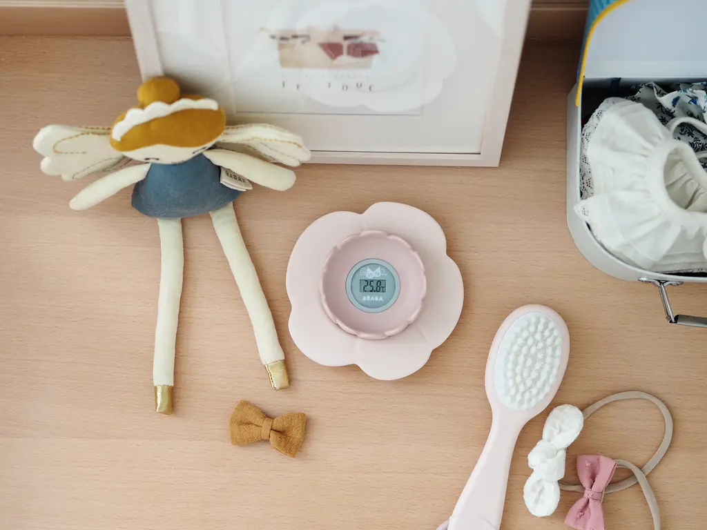 Термометр Beaba Лотос для ванной розовый (920377) - фото 6