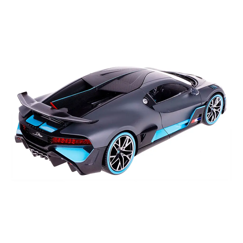 Автомодель Bburago Bugatti Divo темно-сірий (18-11045DG) - фото 4