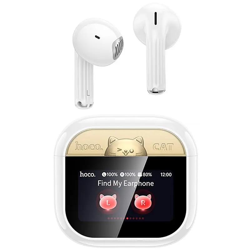 Бездротові TWS навушники Hoco EW89 Kissa White - фото 5