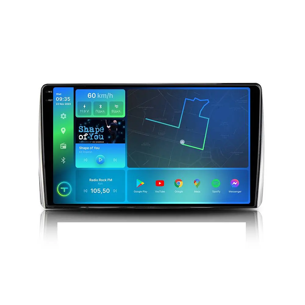 Штатна магнітола TORSSEN 2K Toyota Highlander 2021+ FL10 4+64Gb 4G Carplay DSP